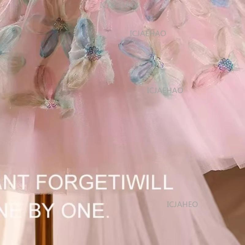 Robe de princesse pour enfants, tenue de cérémonie pour filles, robe de performance au piano, tenue 