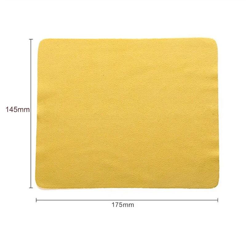 Chiffon de nettoyage de lunettes en microfibre de haute qualité, 5 pièces, Chamois, nettoyeur de lun