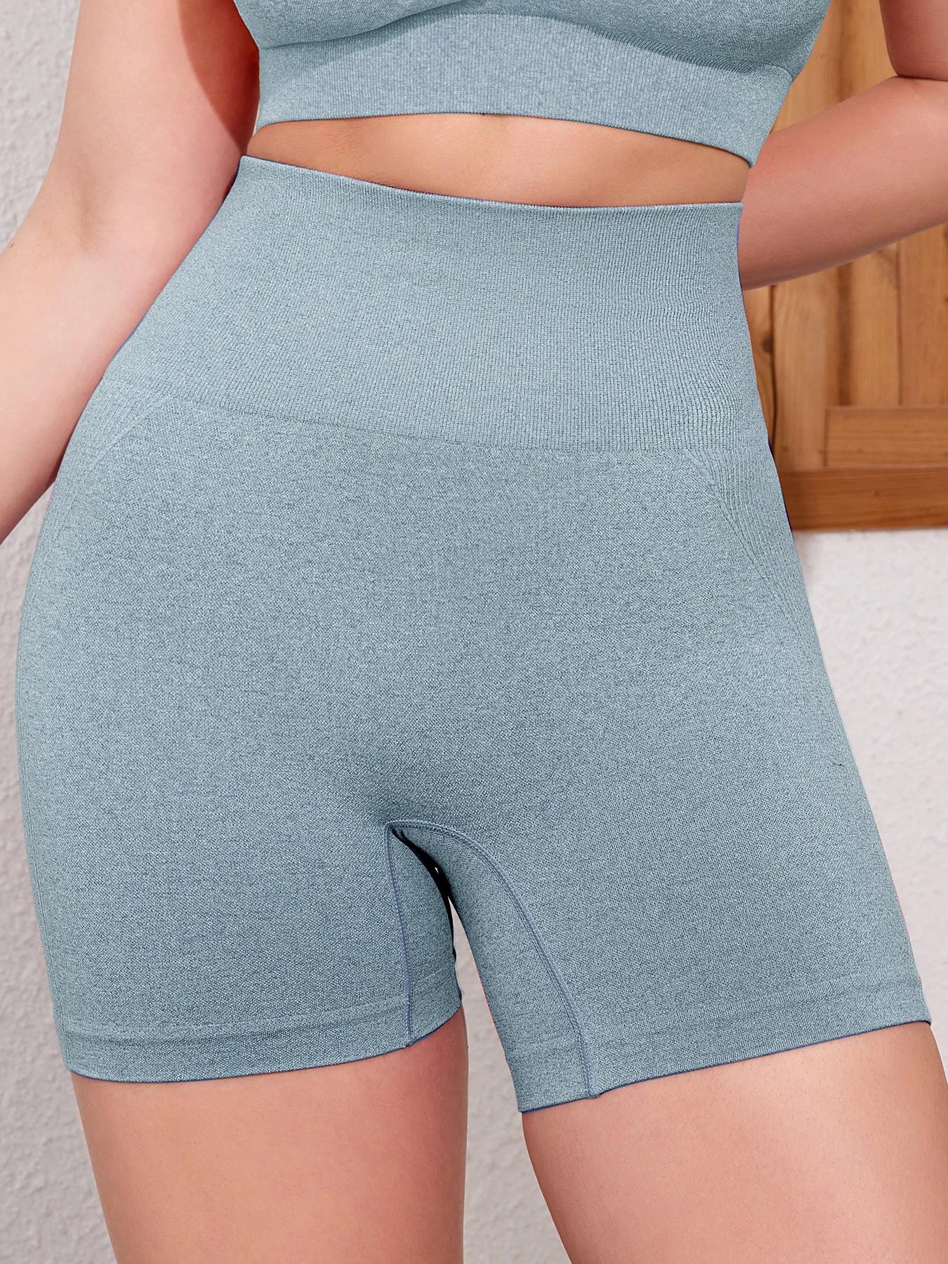 Short d'été pour femme, taille haute, extensible, Sport, plein air, été