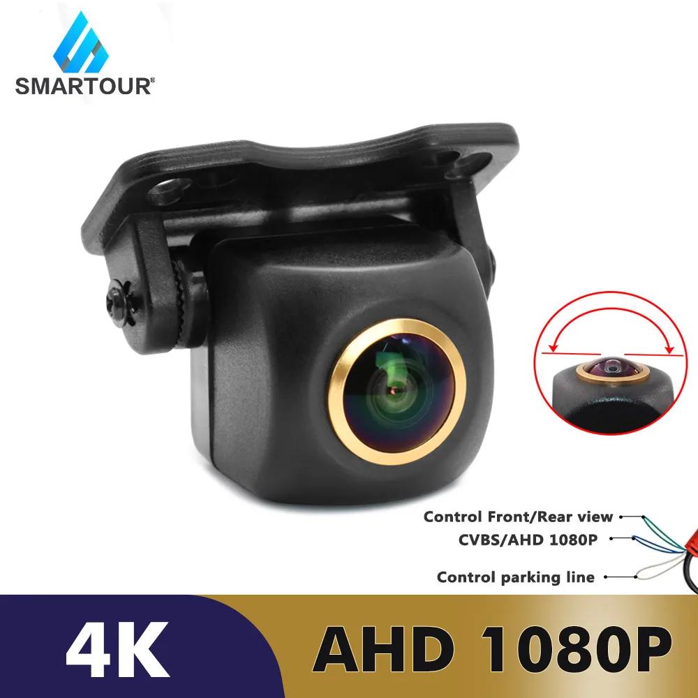 Smartour 180 degrés 1080p grand Angle HD caméra de recul automatique caméra de recul de voiture Visi