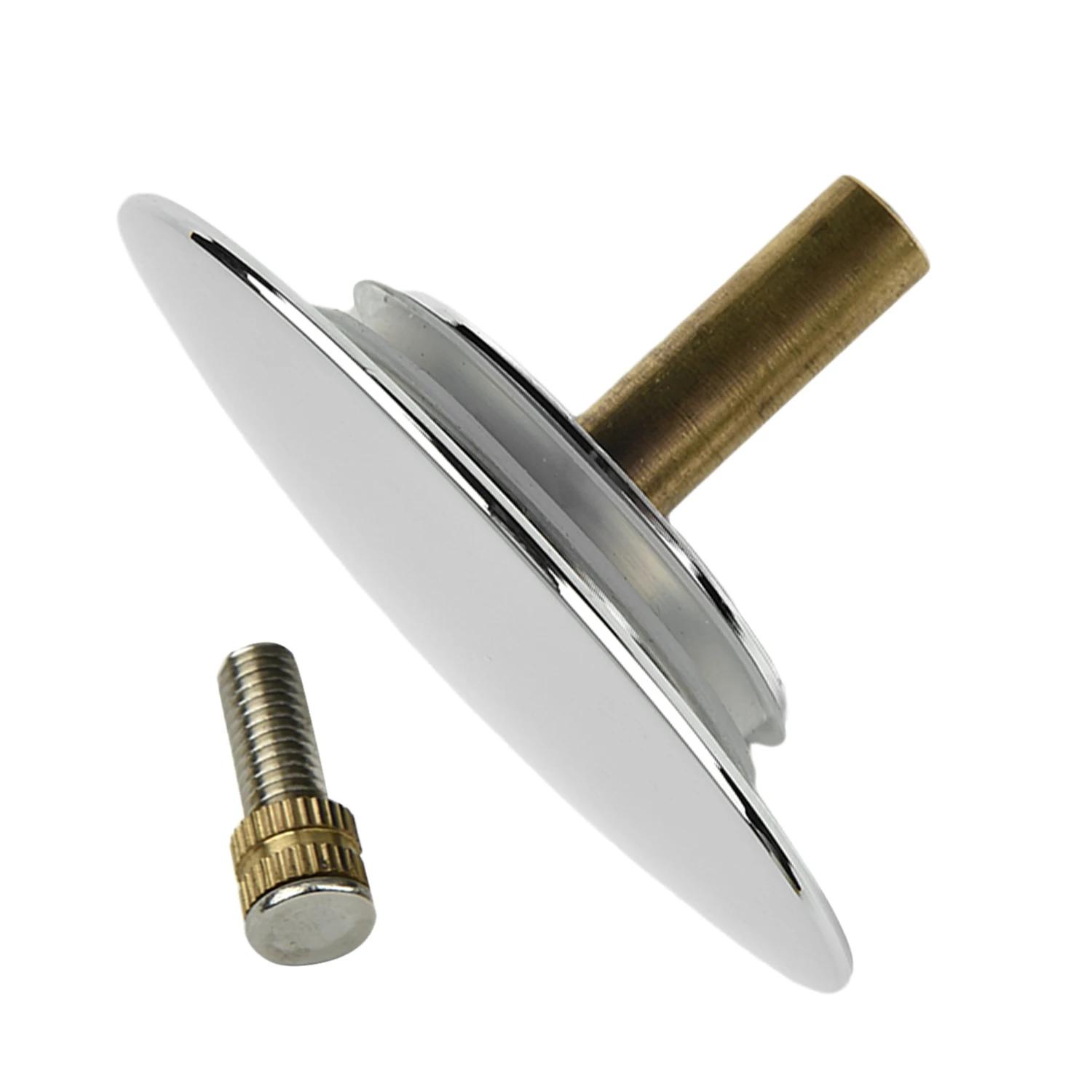 HOSink-Bouchon de Vidange Réglable pour Lavabo, Accessoire de 70mm, à Cliquer, avec Bouton Poussoir