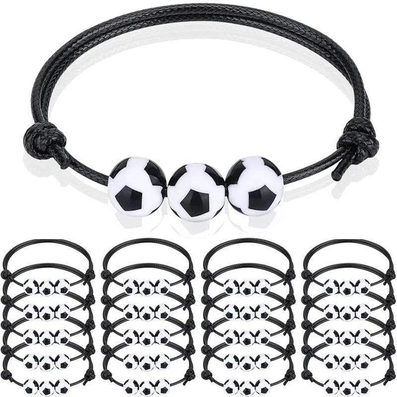 10/20 pièces sport fête charme Football bracelet capitaine Football Bracelets inspirants Bracelets S