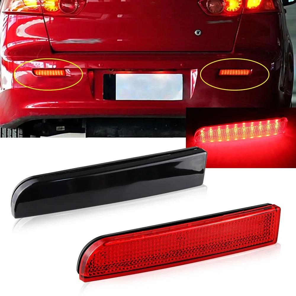 LED réflecteur de voiture feux de freinage arrière pour Mitsubishi Evolution X Lancer 2008-2017 pare
