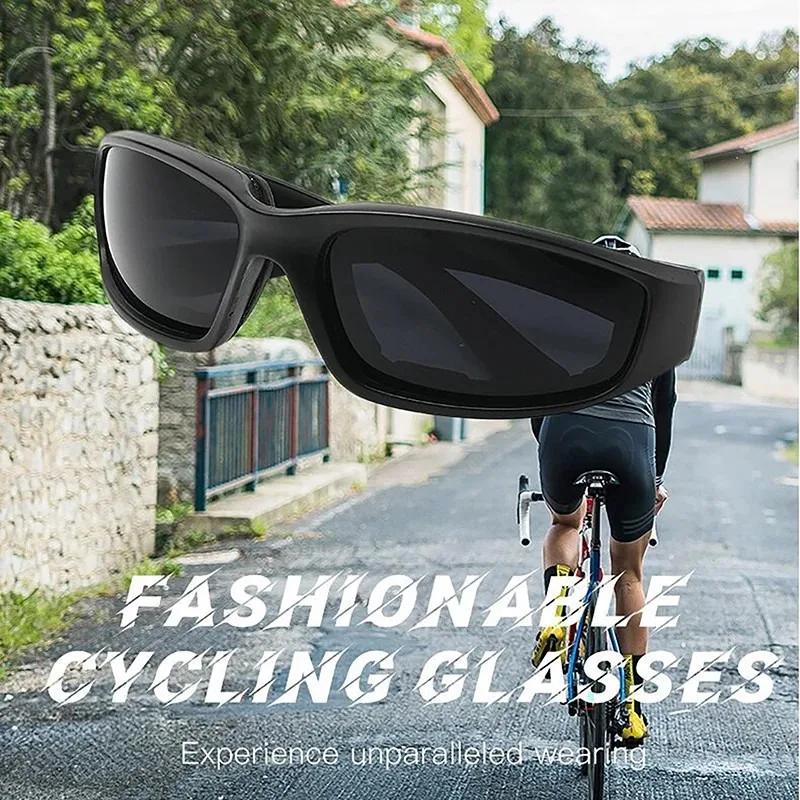 Lunettes de cyclisme en plein air, protection des yeux, lunettes de ski, lunettes de soleil tactique