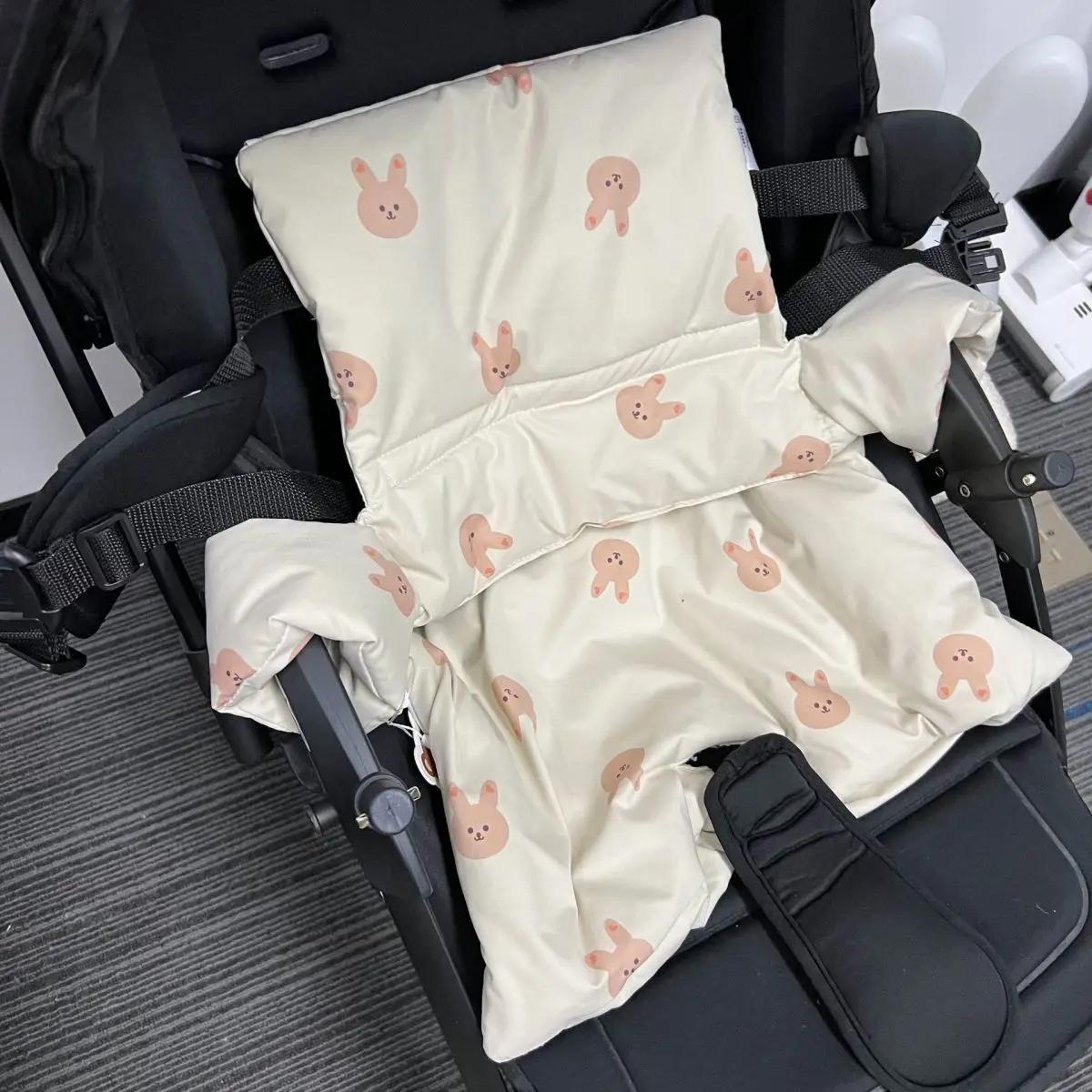 Coussin de chaise de salle à manger pour bébé, automne et hiver, Portable, antidérapant, intégré, ac