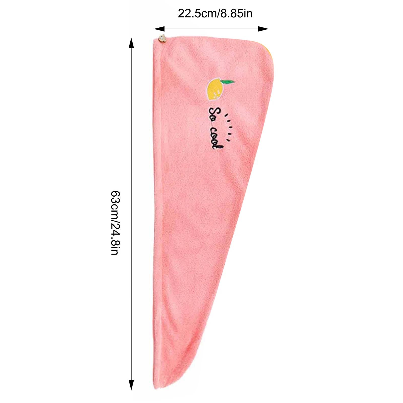 Serviette de cheveux en molleton de corail pour femmes, Turban lavable pour cheveux, serviettes de t