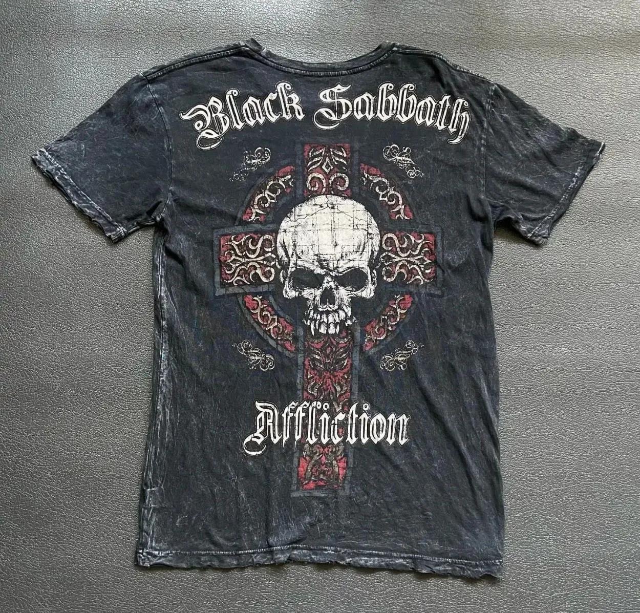 T-shirt d'été pour hommes européens et américains, nouveau modèle, imprimé crâne gothique, doux et r