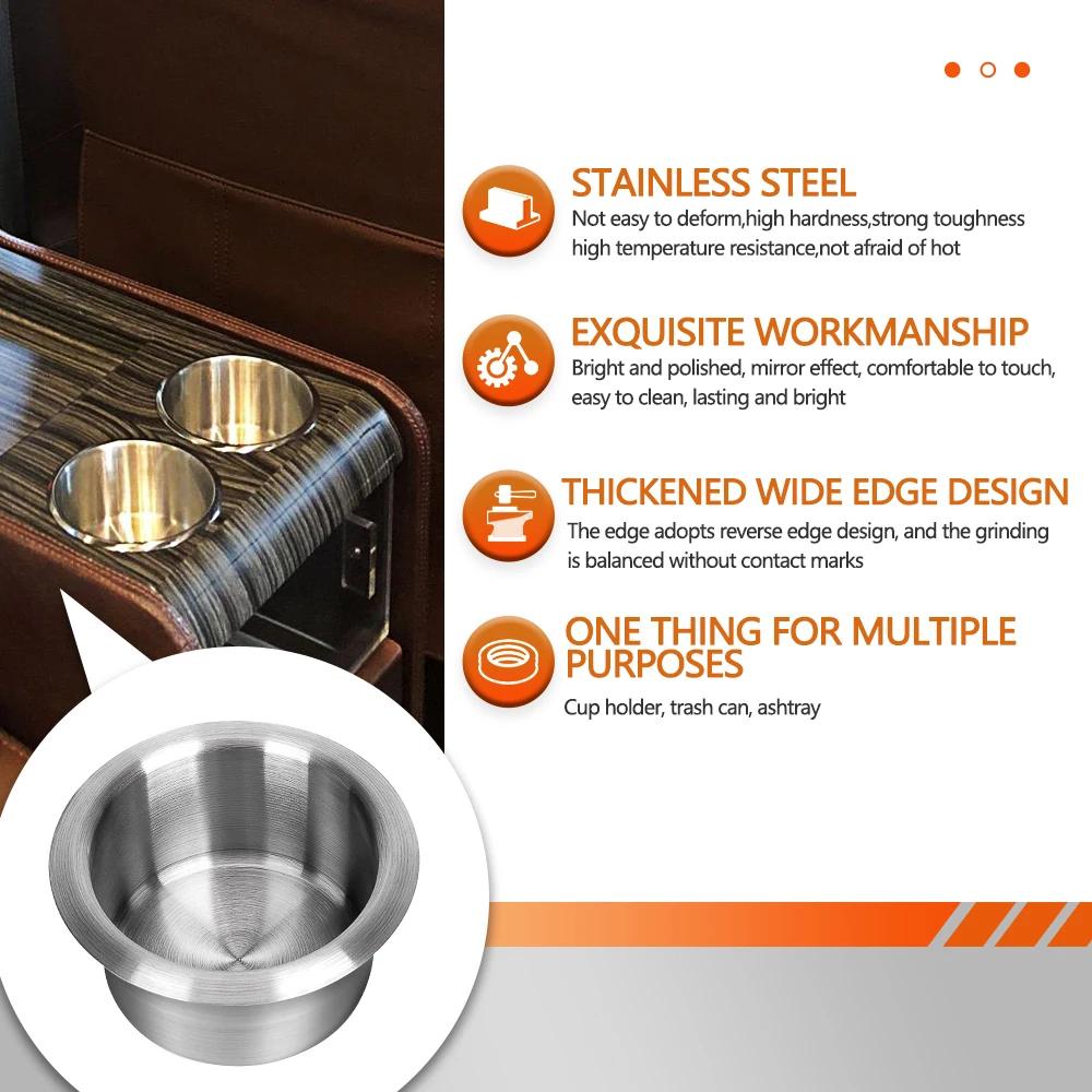 Porte-bouteille d'eau/caravane en acier inoxydable, pour bateau marin RV, antirouille, universel, po