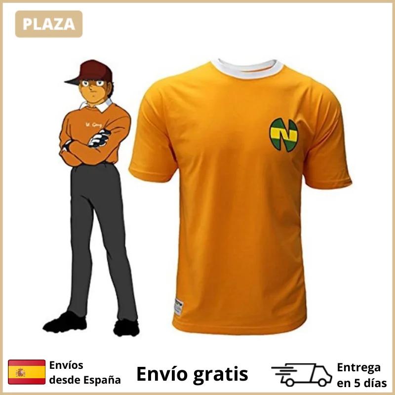 Capitaine Tsubasa impression 3D sport séchage rapide respirant hommes T-shirt en plein air rue Haraj