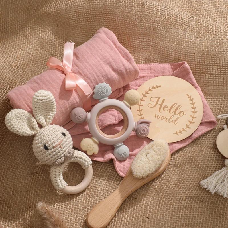 Ensemble de jouets de bain en silicone de qualité alimentaire pour bébé, jouets TeWindsor, anneau en
