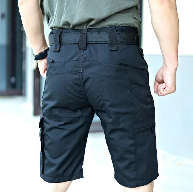 Short de Camouflage pour hommes, séchage rapide, poches multiples, pantalon militaire, randonnée en 
