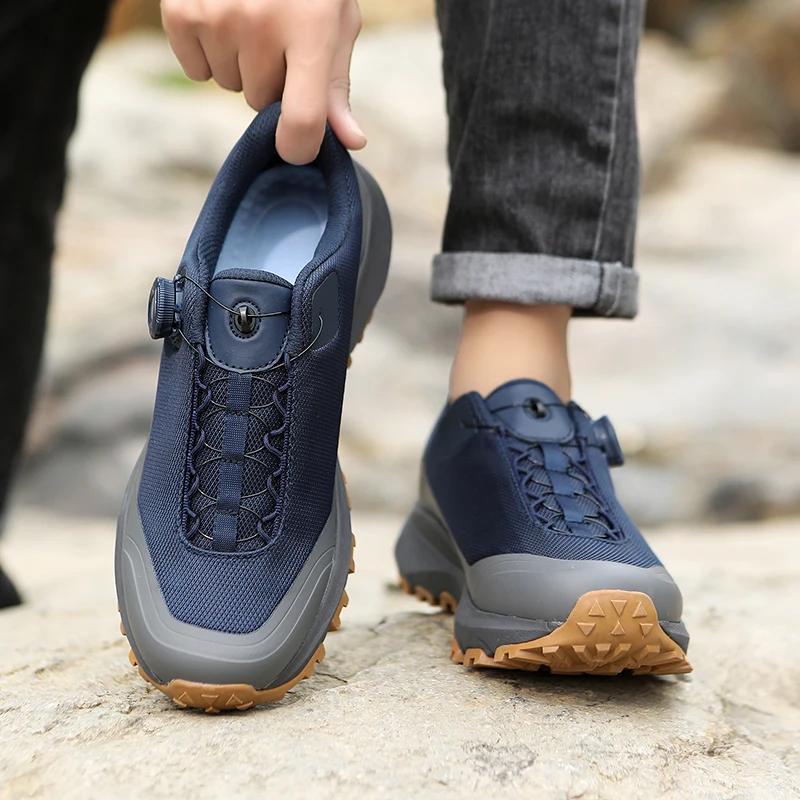 Chaussures de randonnée pour hommes, marque de haute qualité, chaussures de trekking et d'escalade, 