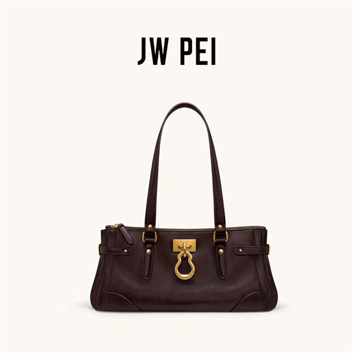 Sac fourre-tout horizontal JW PEI Yvette, sac à main spacieux en cuir PU pour femme, sac à bandouliè