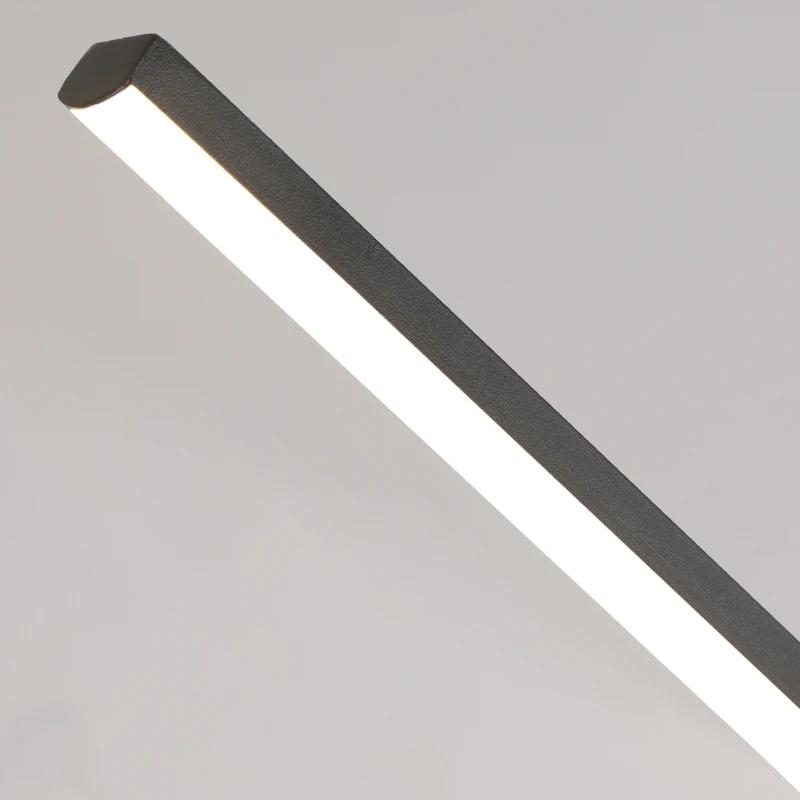 Suspension moderne Simple salle à manger lumière pour mur cuisine Long lustre salon suspension lampe