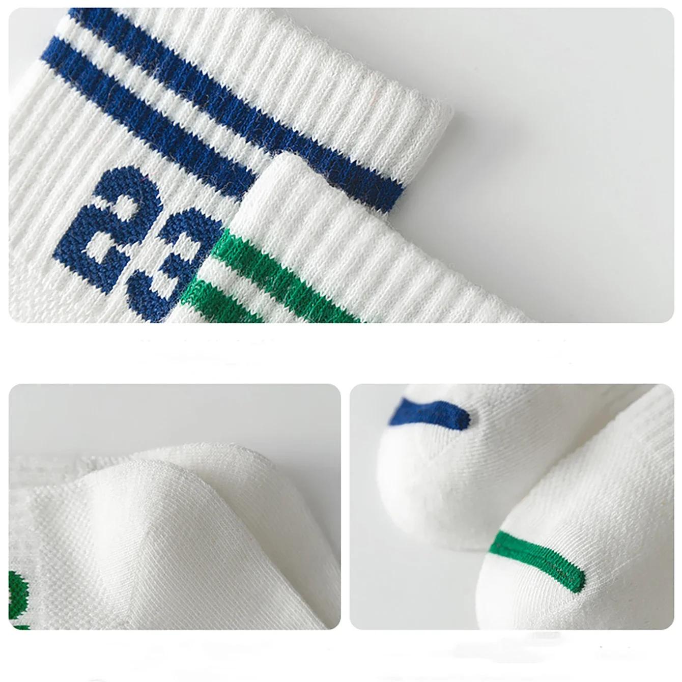 5 paires de chaussettes pour enfants, chaussettes fines en maille respirante pour l'été, chaussettes