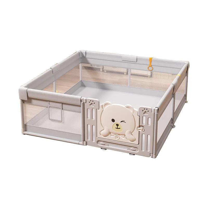 Parc pour bébé portable et pliable, barrière de sécurité intérieure pour tout-petits, clôture de séc
