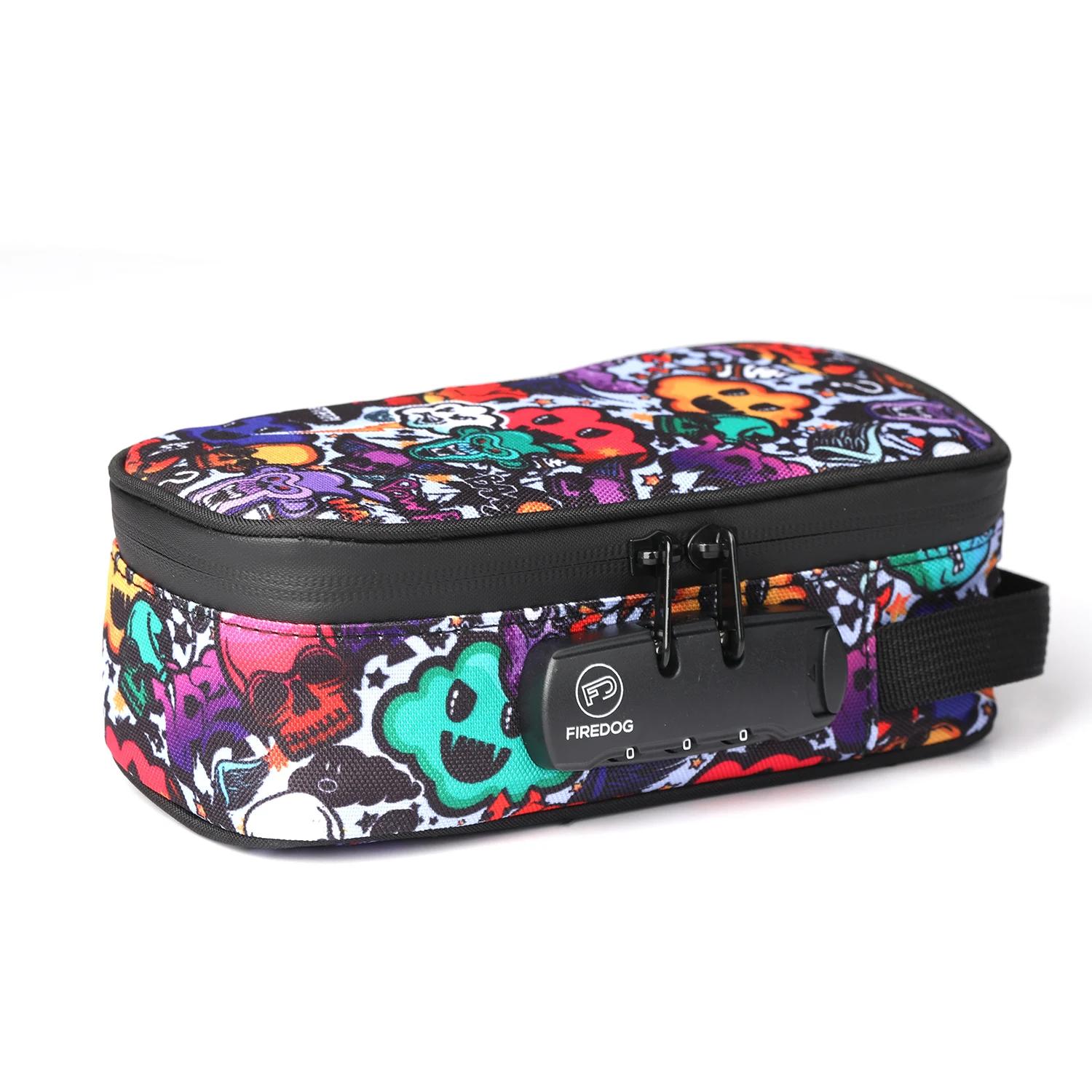 Sac anti-odeur FIREDOG avec étui de rangement d'odeur à serrure à combinaison
