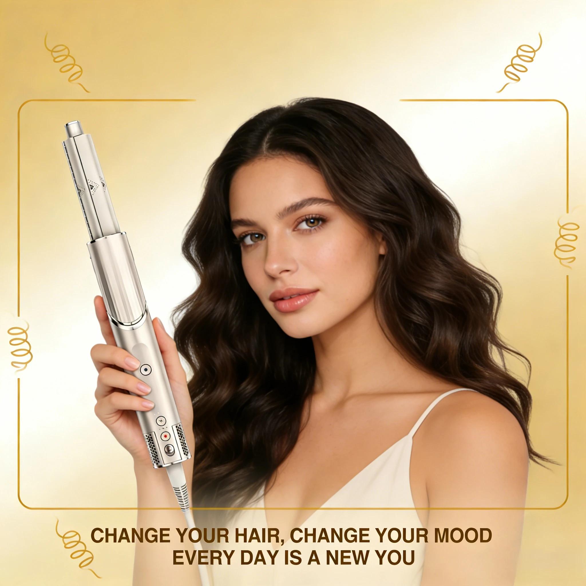 Sèche-cheveux à ions négatifs Shark Flexstyle HD430 5-en-1 multifonction, boucleur automatique, sèch