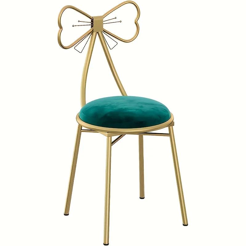 Tabouret de maquillage, tabouret de maquillage, moderne et simple, avec bretelles, coussin de siège,