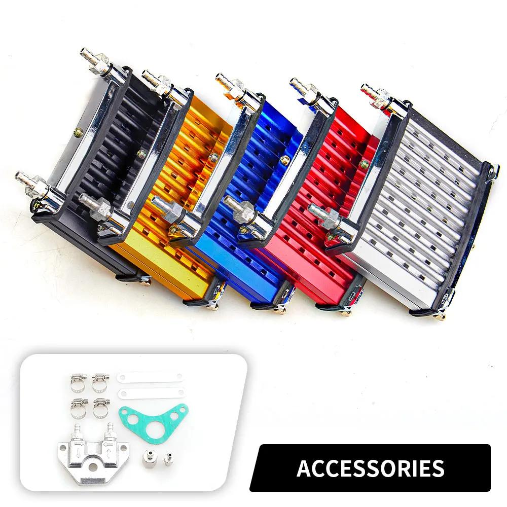 Refroidisseur d'huile moteur moto en aluminium DIRT Pit sol vélo radiateur refroidissement ATV Quad 