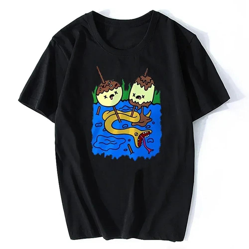 Rock à mâcher princesse décontracté femmes drôle T-Shirt fille Harajuku 90S T-shirt hommes Goth Marc