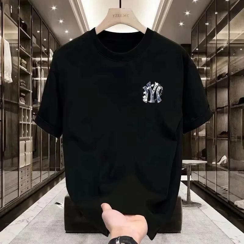 Nouveau T-shirt décontracté à manches courtes pour hommes et femmes, version été, tendance, coupe am