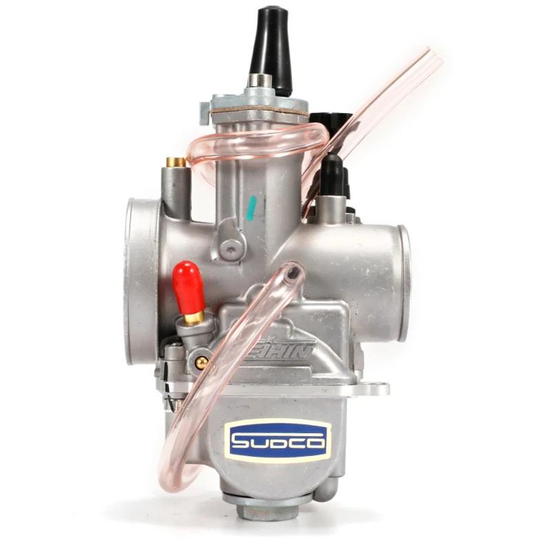 Keihin-Carburateur à rideau plat pour moto, accessoires de motocross pour scooter, 2T, 4T, RL, D343,