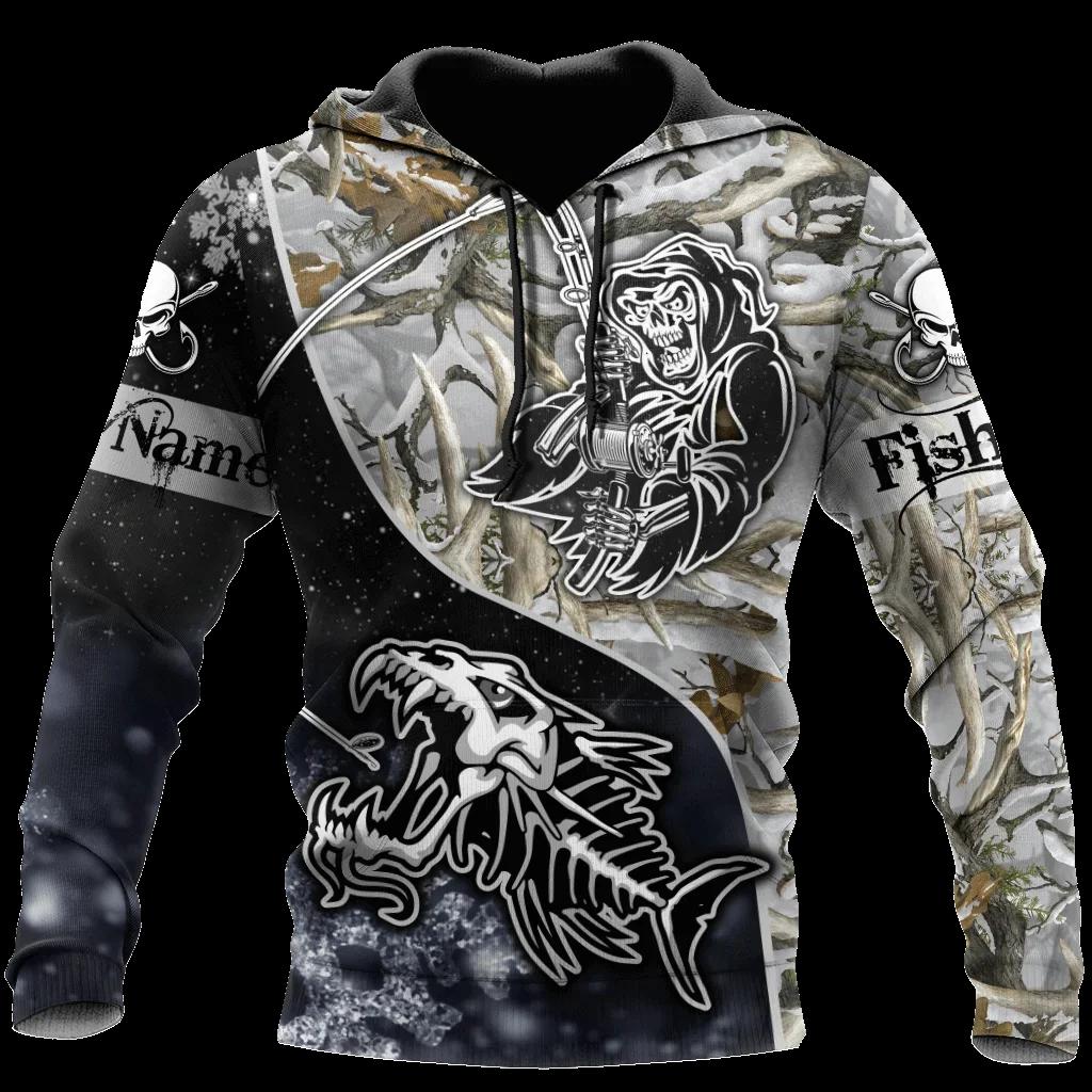 Mode hommes à capuche Cool carpe pêche 3D imprimé Harajuku sweat unisexe pull décontracté sweat à ca