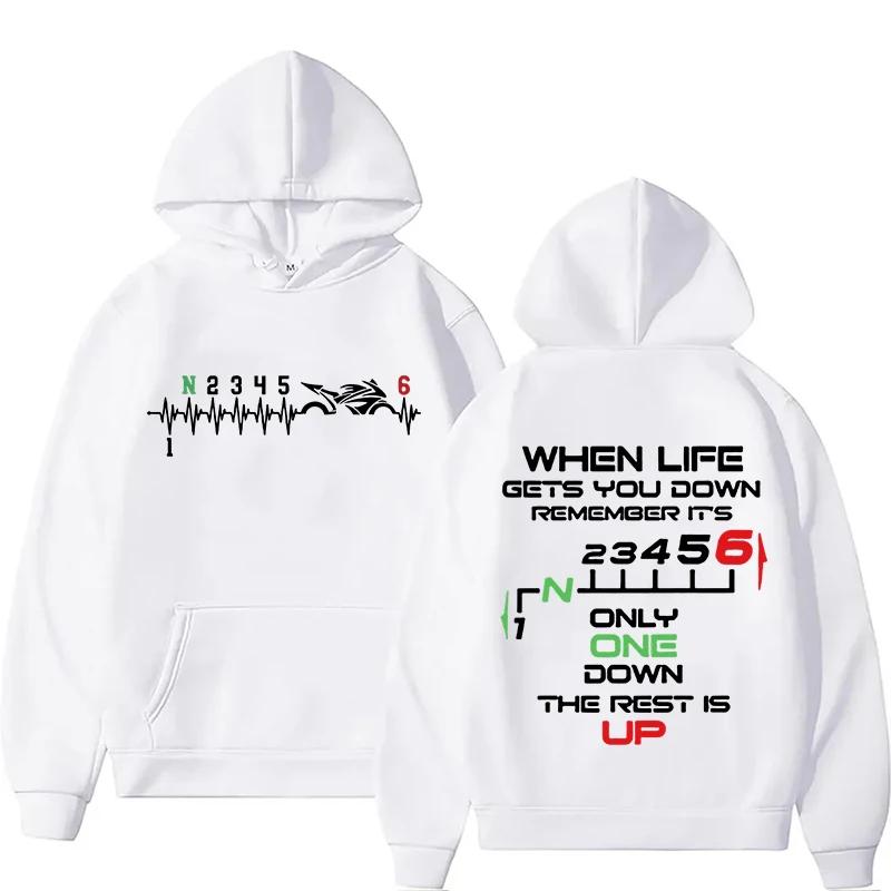 Nouveau sweat à capuche 1N23456 pour motards, motif battement de cœur, pour femmes et hommes, automn