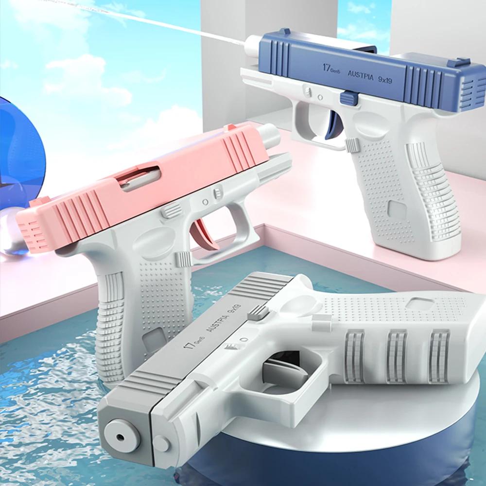 Pistolet à eau automatique à haute pression pour enfant, jouet à jet d'eau, énergie de charge