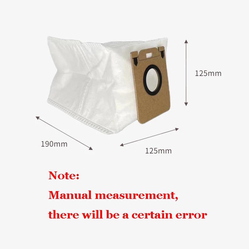 Sac à poussière pour aspirateur Robot Dreame Bot D10 Plus, accessoires RLS3D, sacs sales, pièces de 