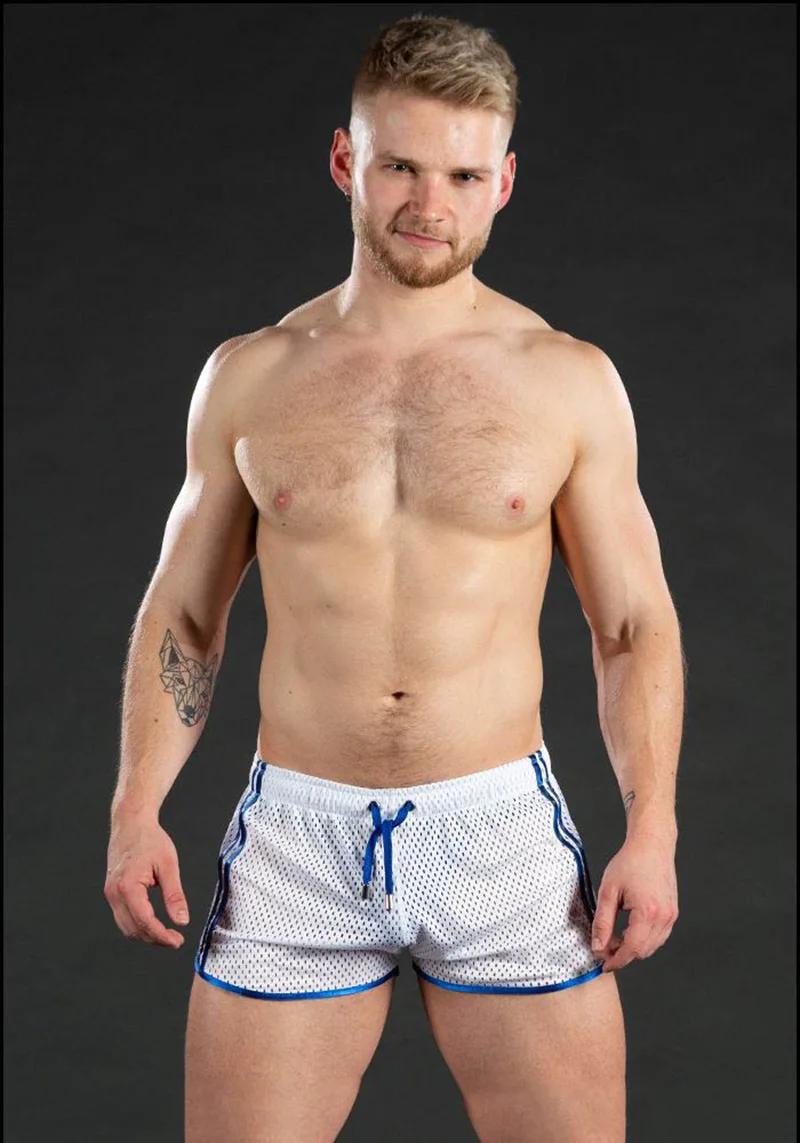 Pantalon de survêtement pour hommes, trou sec, respirant, sexy, plage, extérieur, décontracté, trois