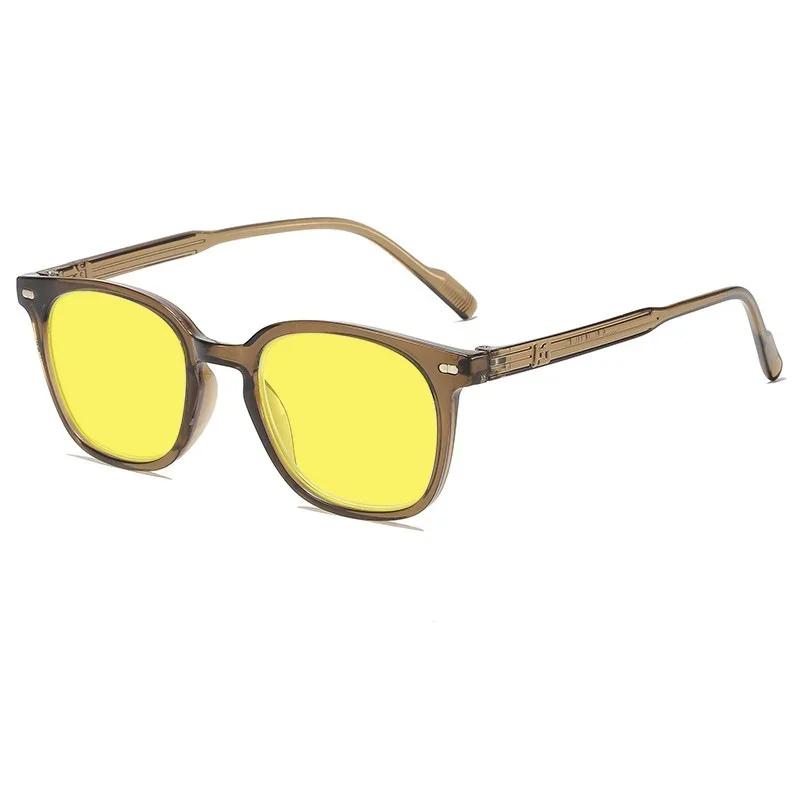 Lunettes de soleil ultralégères à monture narpour la conduite nocturne, lunettes bloquant la lumière