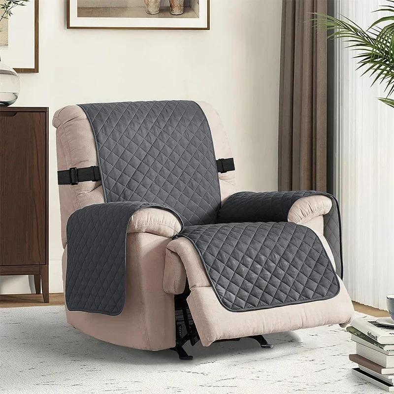 Housse de chaise inclinable, 1 pièce, fauteuils hydrofuges, housse de canapé de salon avec sangle él