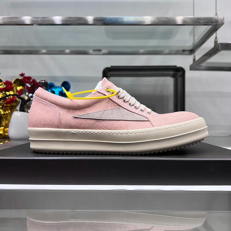 Chaussures basses décontractées pour hommes et femmes, baskets plates en denim respirant, semelle op