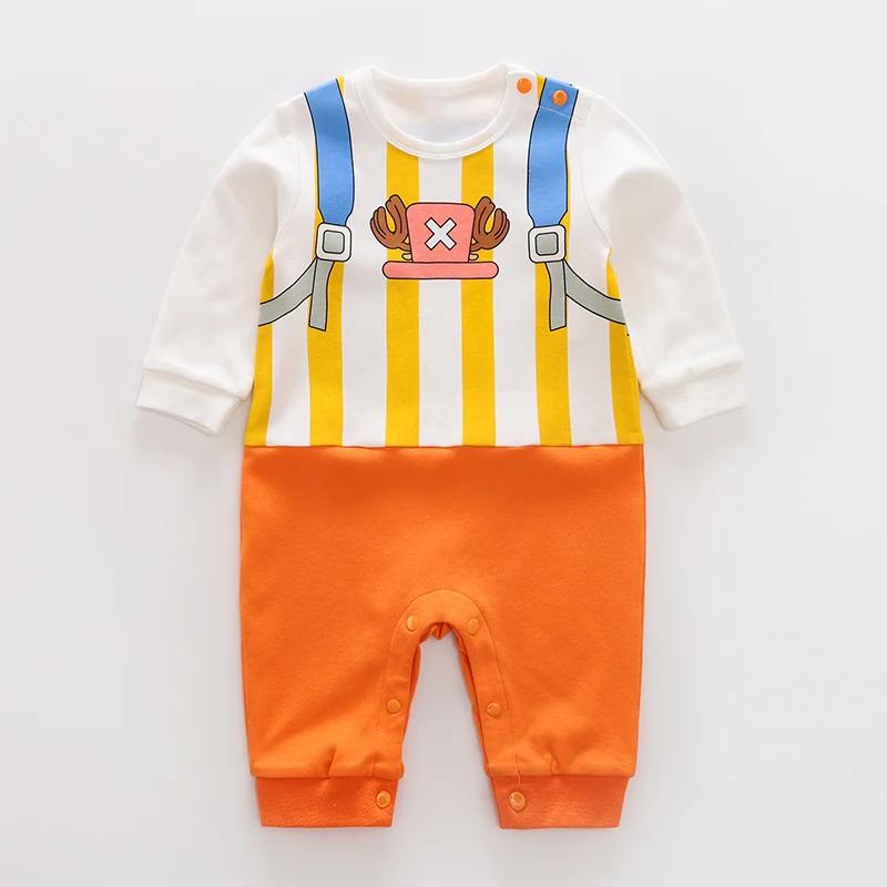 Body en coton à manches longues pour nouveau-né, Style Cape Anime, barboteuse mignonne pour enfants 