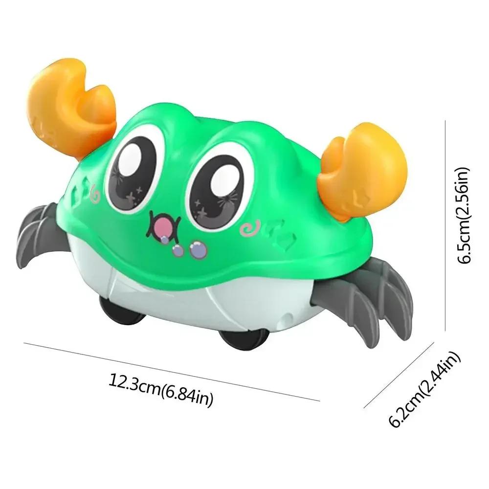 Double Force marche ramper crabe ventre temps bébé jouets sensoriels infantile apprentissage ramper 