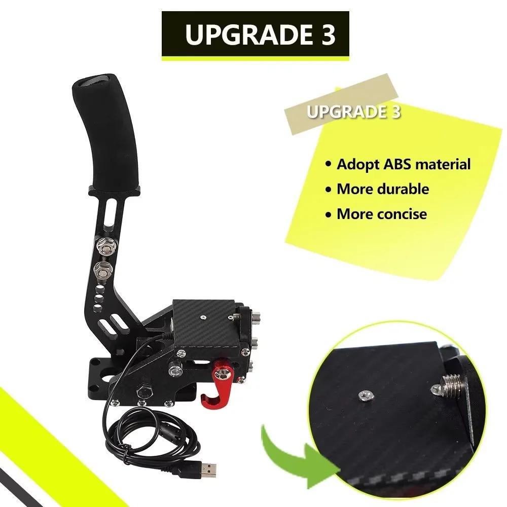 Frein à main USB SIM pour G25/27/29 T300 T500 PC jeux de course, Fanatecosw Dirt Rally, système de f