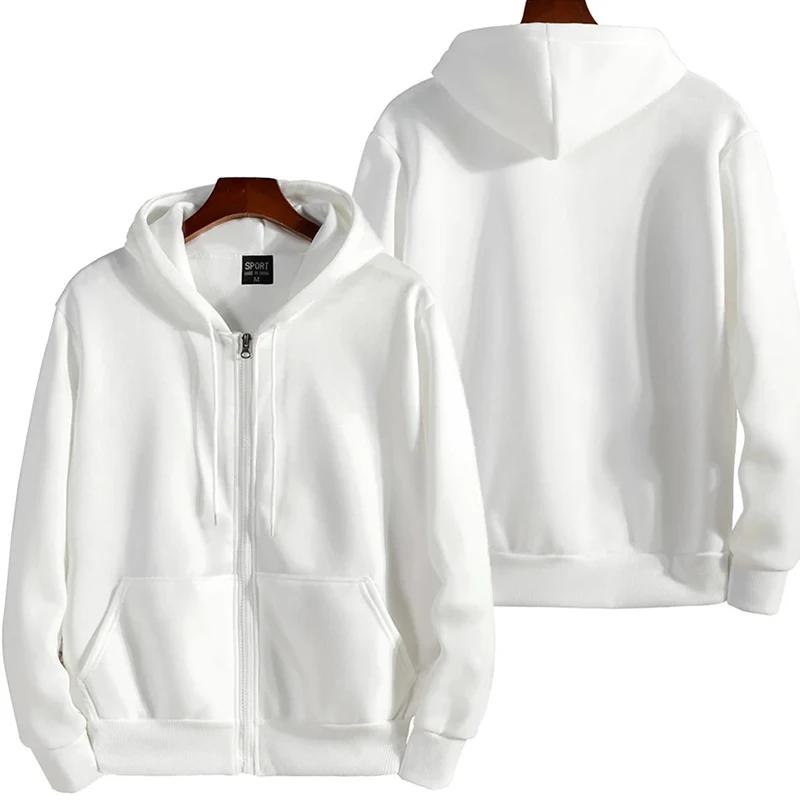 Sweats à capuche zippés pour hommes, sweat à capuche à manches longues, tenue décontractée pour homm