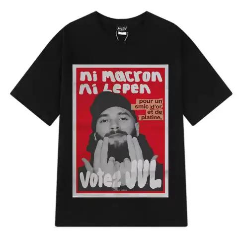 T-shirts graphiques JUL du rappeur français, en coton de haute qualité, pour hommes et femmes, T-shi