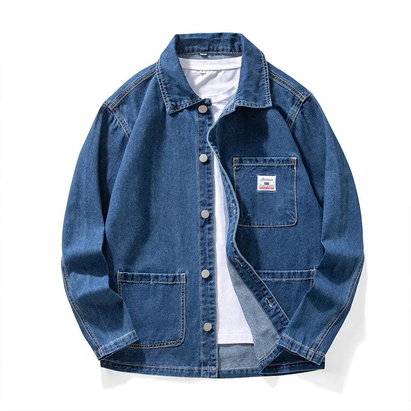 Chemise décontractée pour hommes, coupe ample, pied plat, Design multi-poches, vêtements de travail 