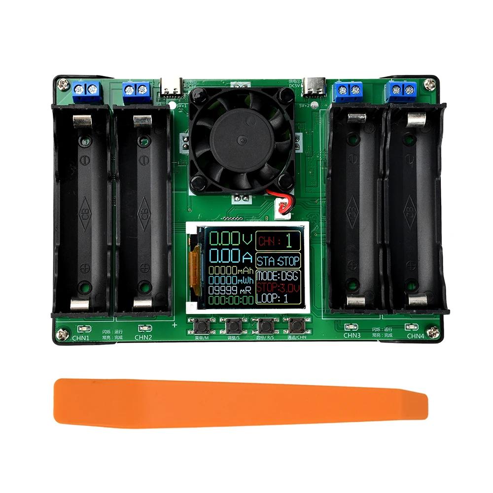 Testeur de capacité de batterie type-c à 4 canaux, affichage LCD, Module de détection de batterie nu