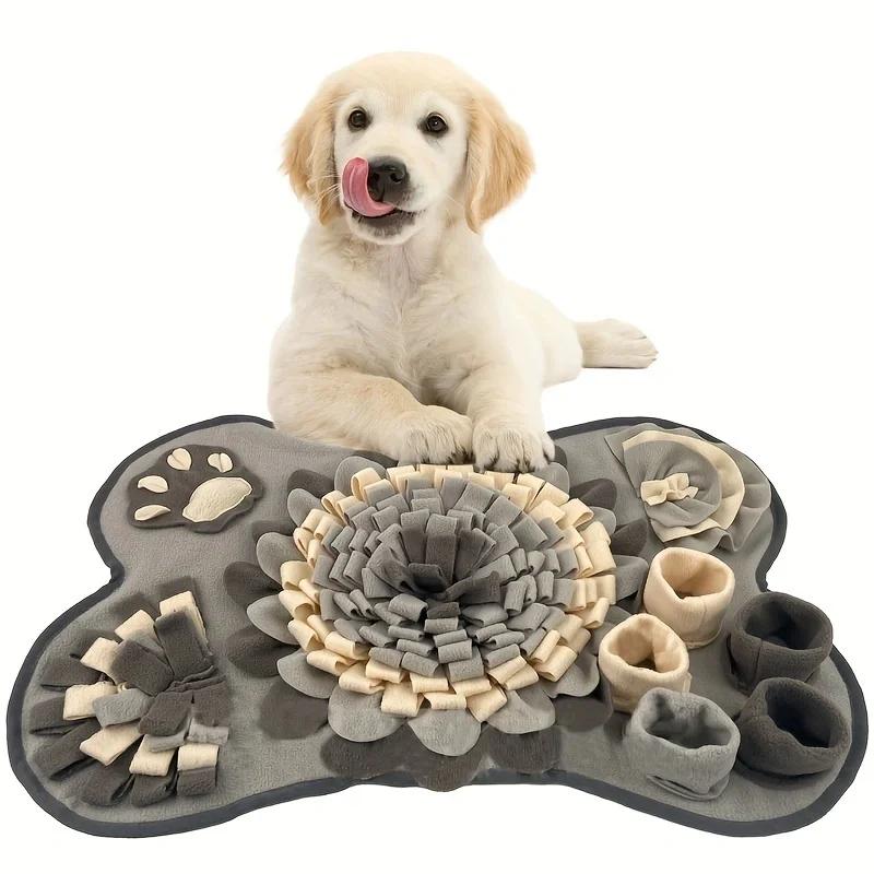 Tapis de reniflage pour animaux de compagnie pour chiens, tapis d'entraînement interactif et Durable