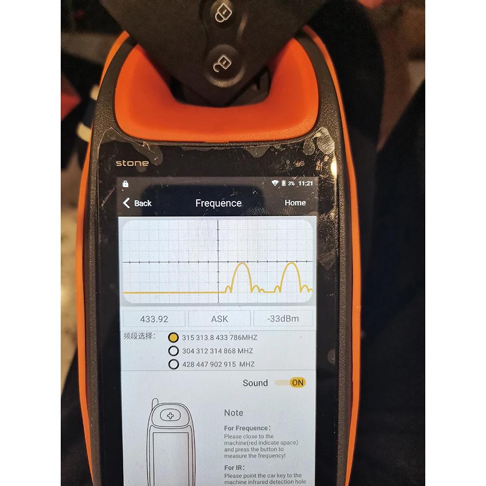YOCASTY – carte intelligente mains libres sans clé, clé de voiture 433MHz PCF7952A pour Renault Mega