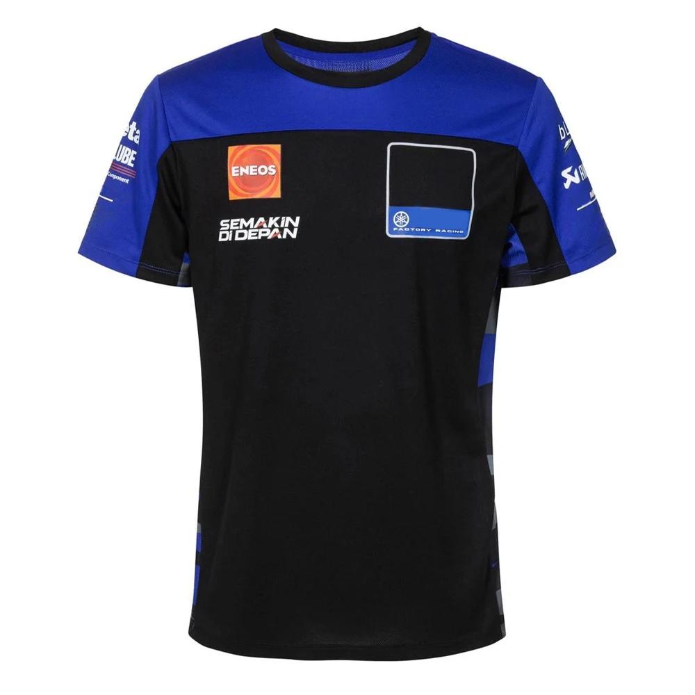 T-shirt de course moto Fabio Quartararo 20 pour hommes, Alex Rins Driver, T-shirt à manches courtes 
