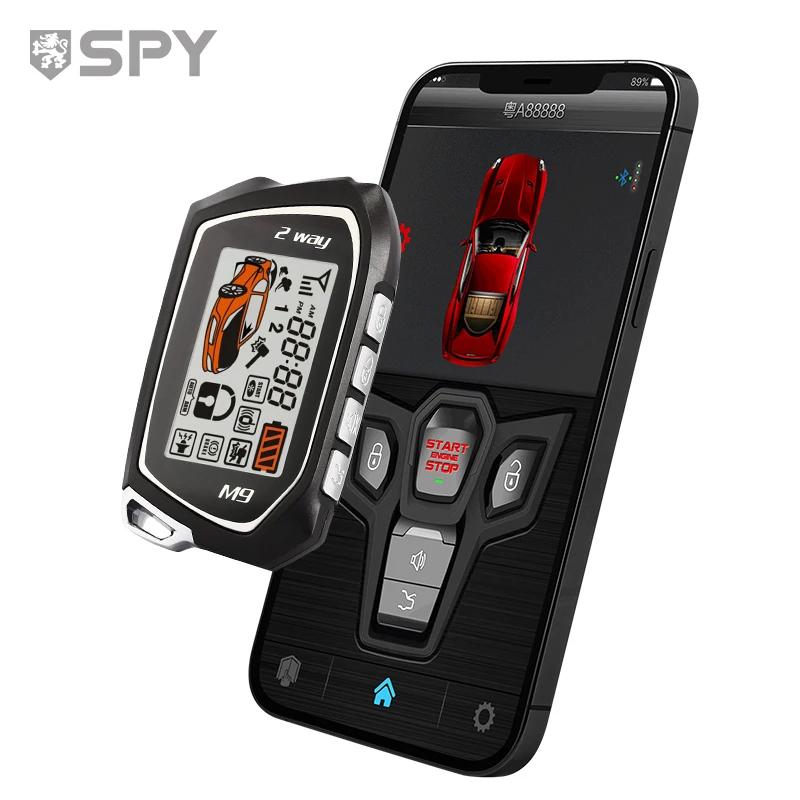 Système d'alarme de voiture SPY 2 voies PKE, Kit d'entrée sans clé à distance, Module de démarrage d