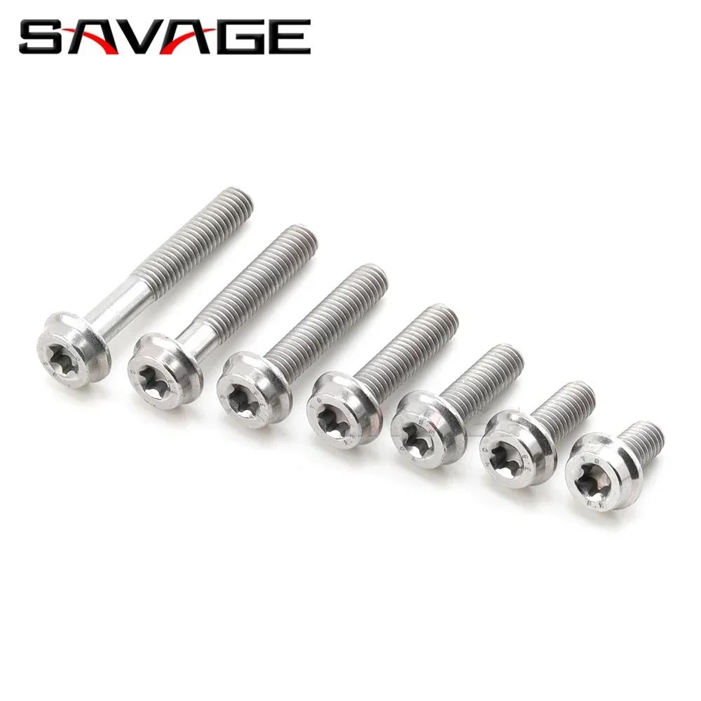 Boîtier de protection de moteur gauche droite pour Moto BMW, 6mm, boulon à vis couvert, accessoires,