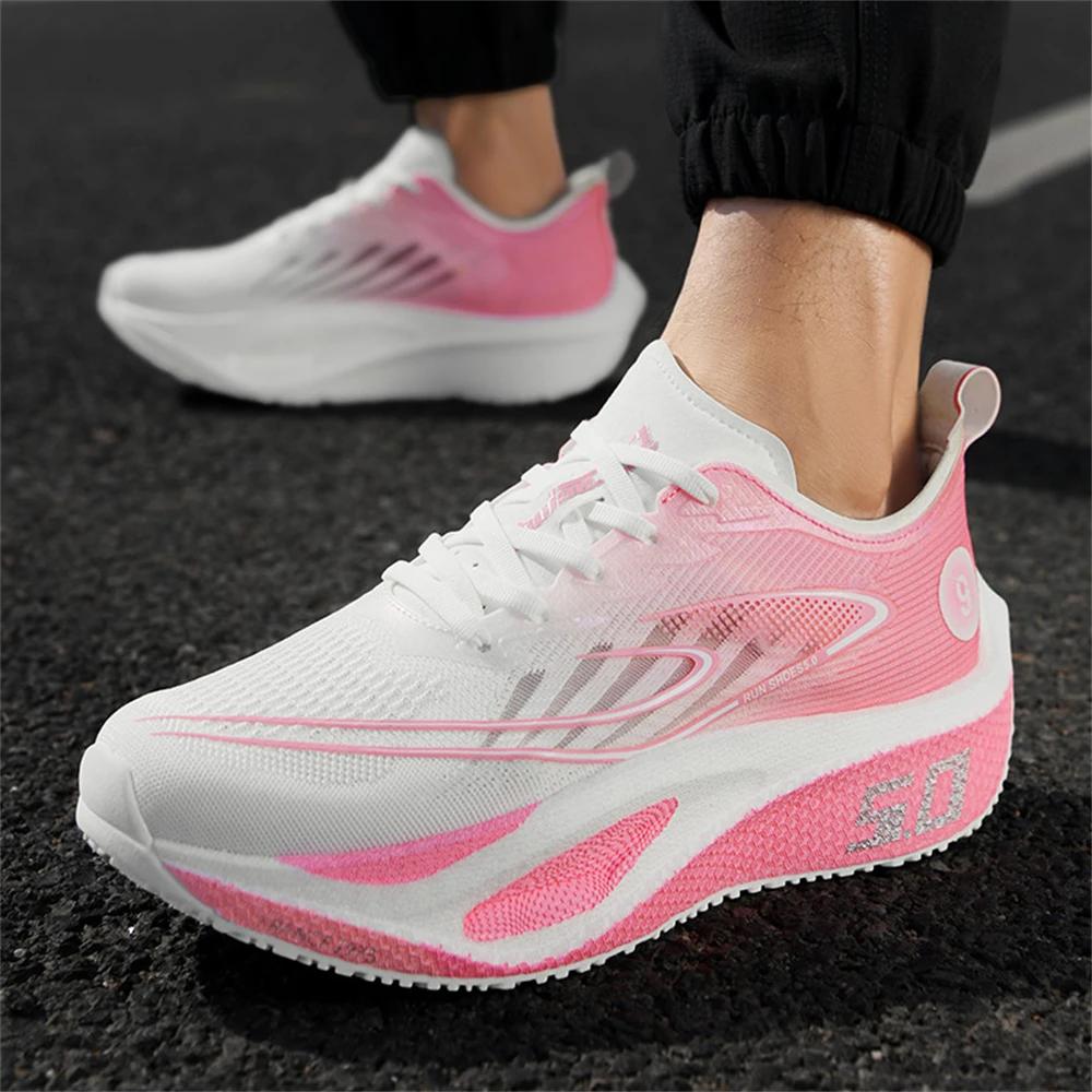 Chaussures de course légères et respirantes en mesh pour hommes - Antidérapantes, baskets athlétique