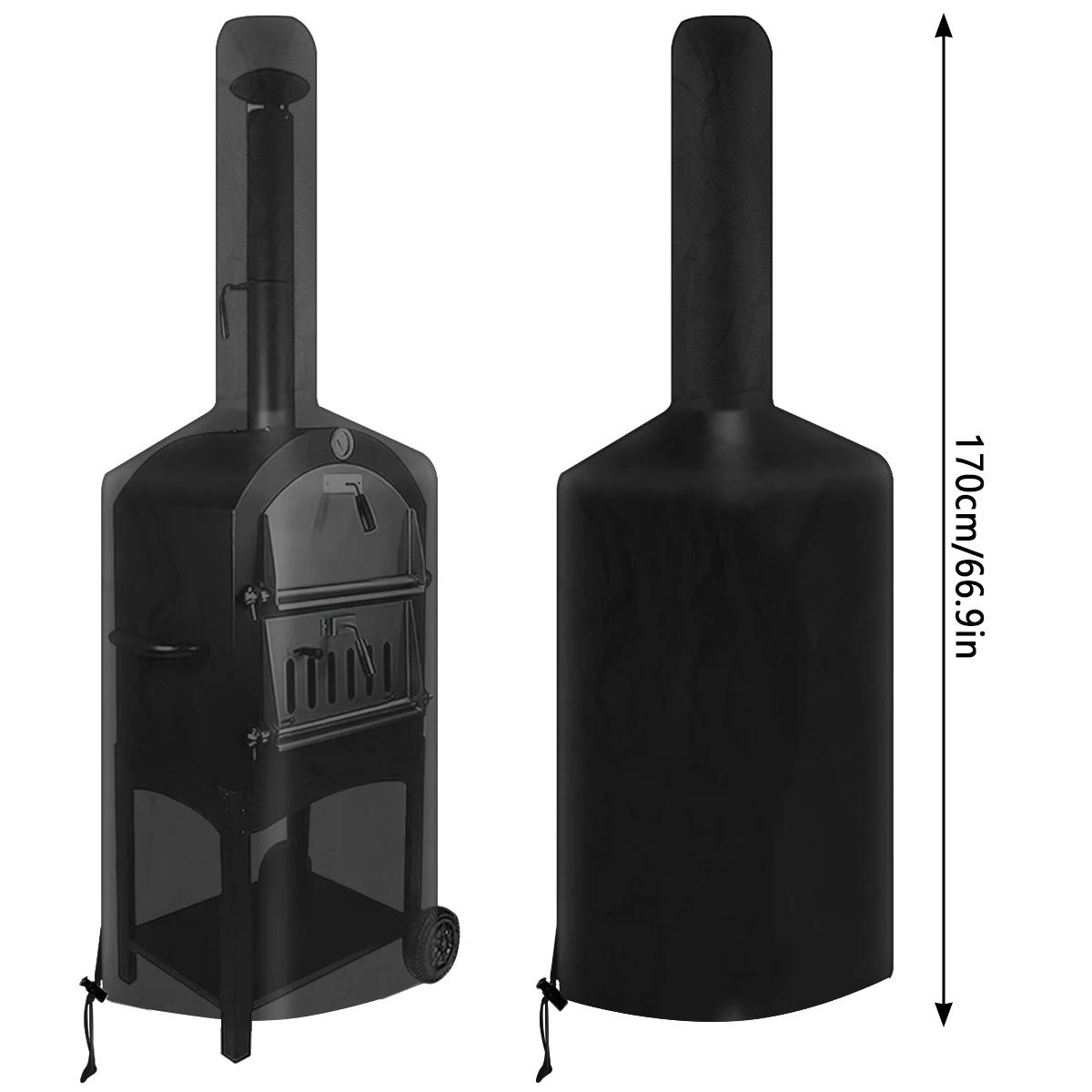 Juste de protection étanche pour four à pizza, grill Oxford, extérieur, 170x65x55 cm