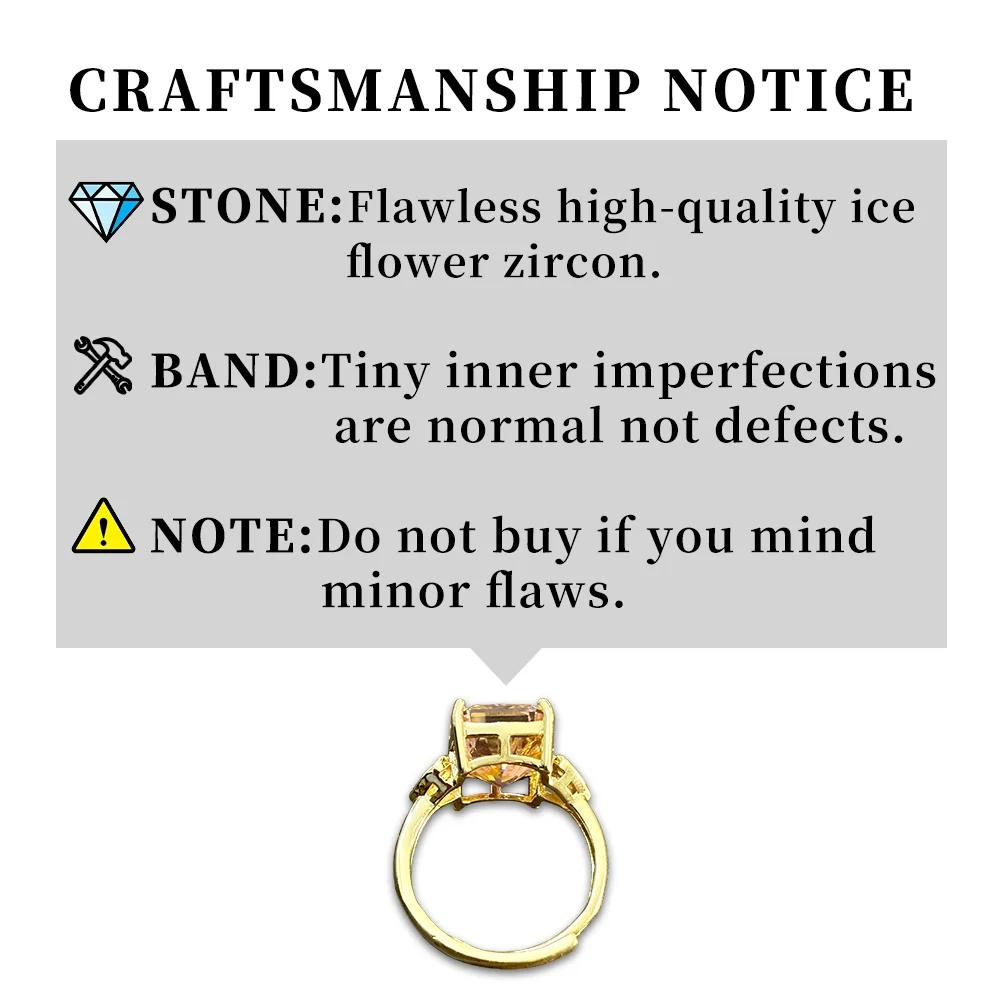 BOCARMAN – bague en zircon vert menthe pour femmes, bague de mariage rectangulaire en cuivre, style 